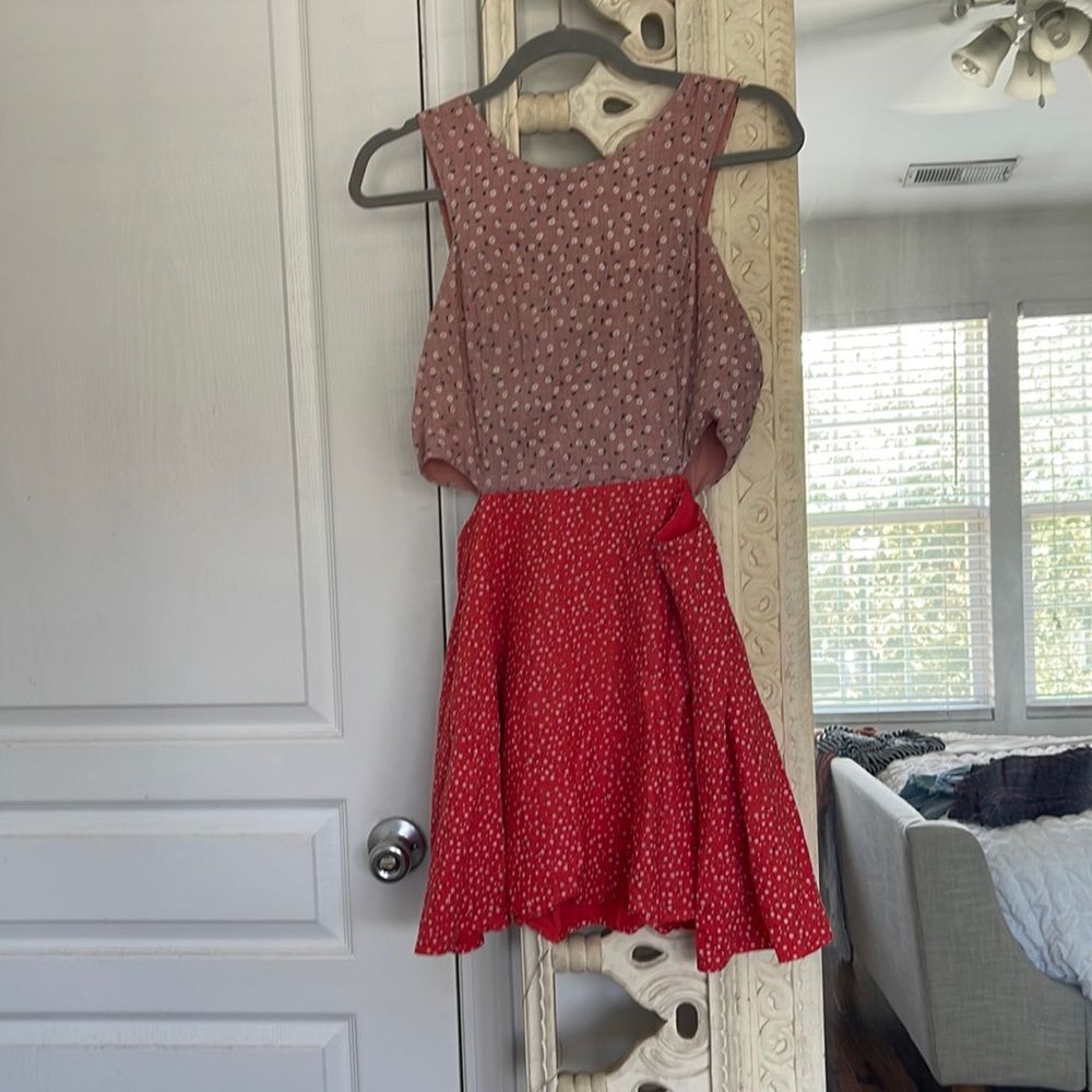 Luca couture from Urban Outfitters dress with cutouts